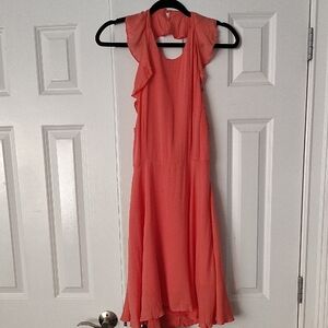 BB Dakota Coral High Low Dress